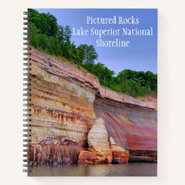 Pictures Rocks Lake Superior National Shoreline No Notizbuch