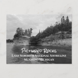 Pictures Rocks Lake Superior National Shoreline P Postkarte