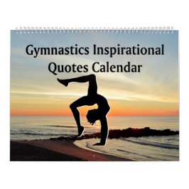 PICTURESQUE GYMNASTICS QUOTE CALENDAR KALENDER