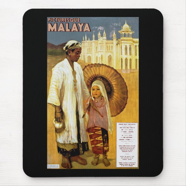 Picturesque Malaya Mousepad (Vorne)