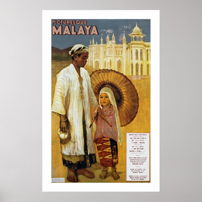 Picturesque Malaya Poster (Vorne)