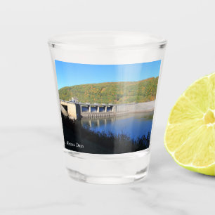 Picturesque Souvenir Kinzua Stausee Schnapsglas