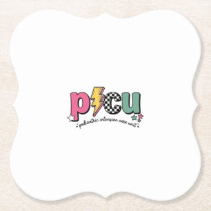 PICU Kinder-Intensivstation Krankenpfleger-Shirt_1 Untersetzer