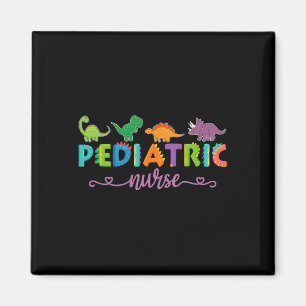 Picu Kinderkrankenschwester Dinosaurier Peds Krank Magnet
