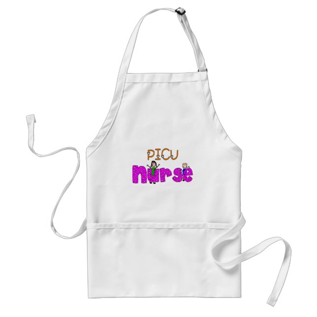 PICU Krankenschwester-Geschenke Schürze (Vorne)