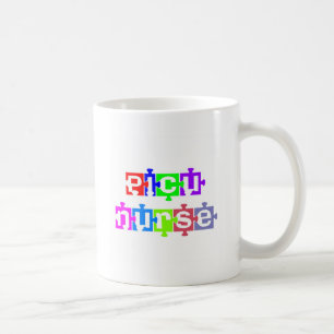 PICU NURSE PUZZLE PIECES TASSE