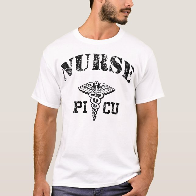 PICU Nurse T-Shirt (Vorderseite)