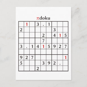 Pidoku Postkarte