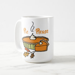 Pie Bitte Erntedank Themed Tasse Pumpkin Pie