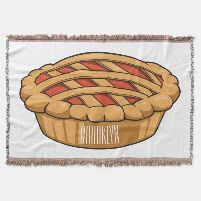 Pie-Cartoon-Abbildung Decke (Vorderseite)