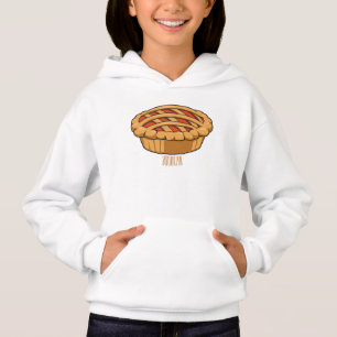 Pie-Cartoon-Abbildung Hoodie