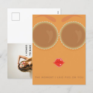 Pie Eyes Foto Erntedank Postkarte