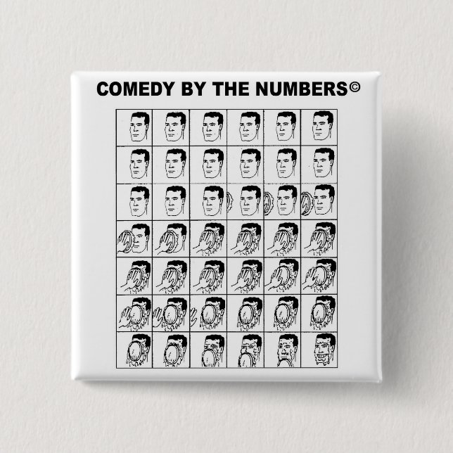 Pie in the Face - BUTTON (Vorderseite)