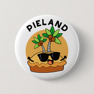 Pie-Land Lustige Insel Wortspiel  Button