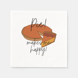 Pie macht mich glücklich, Pie Party Serviette