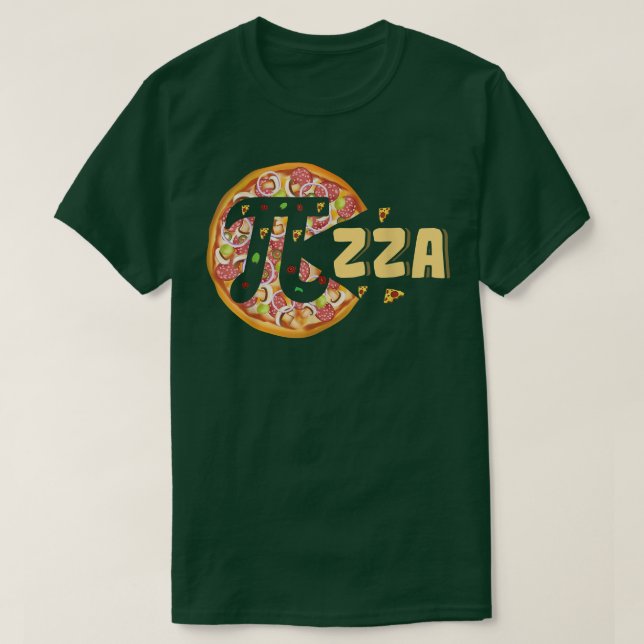 Pie Pizza Lover Math Meme Math Nerd Pi Day 1282280 T-Shirt (Design vorne)