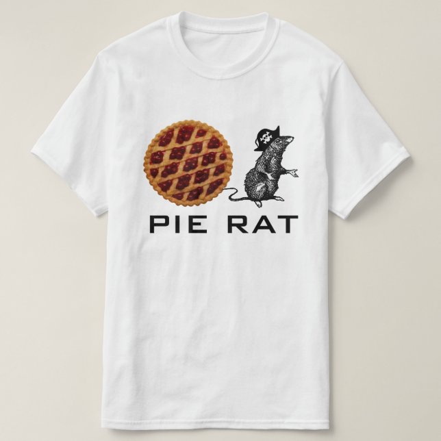 Pie Rat Berry Pie T-Shirt (Design vorne)