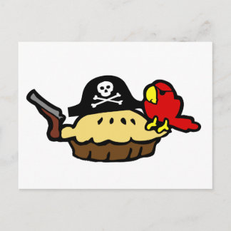 Pie Rate Postkarte