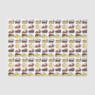 Pie Slice Apple Pumpkin Banana Key Limone Blueberr Seidenpapier