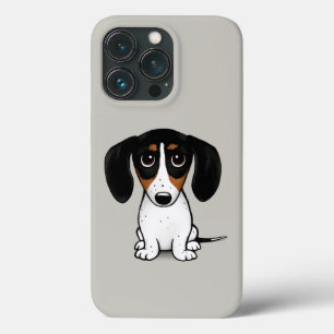 Piebald Dackel   Niedlicher Welpenhund Case-Mate iPhone Hülle