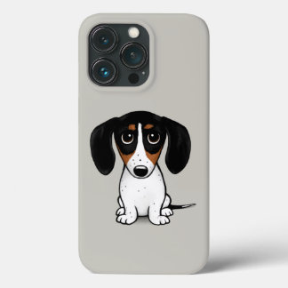 Piebald Dackel | Niedlicher Welpenhund Case-Mate iPhone Hülle
