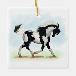 Piebald Overo Keramikornament
