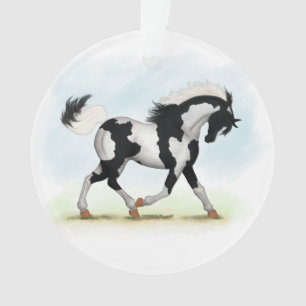 Piebald Overo Ornament