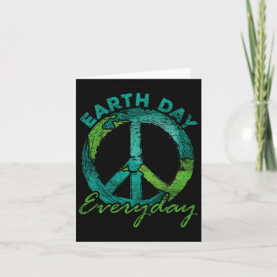 Piece Everyday Earth Day Karte