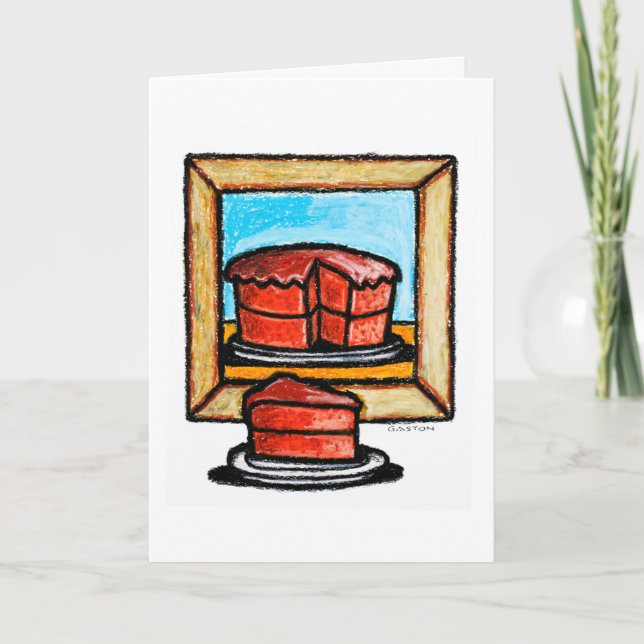 Piece Of Art Birthday Card from Denis Gaston Art Karte (Vorderseite)