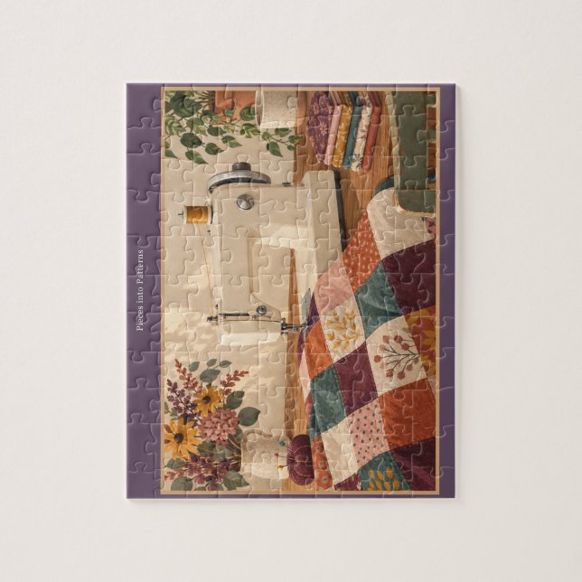 Pieces into Patterns Quilting Studio Puzzle (Vertikal)