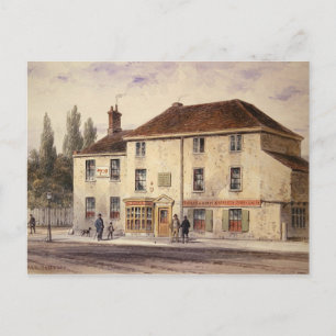 Pied Bull Public House, 1848 Postkarte