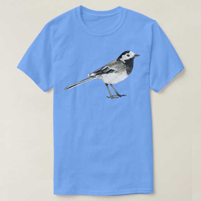 Pied wagtail T-Shirt (Design vorne)