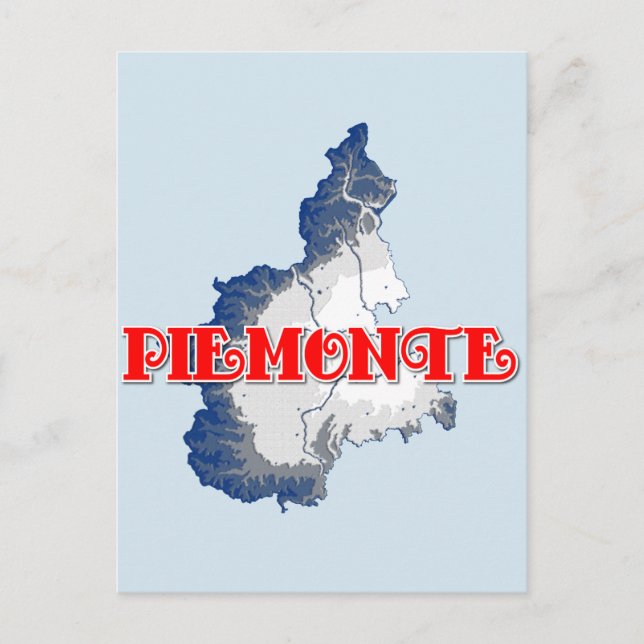 Piedmont Postkarte (Vorderseite)