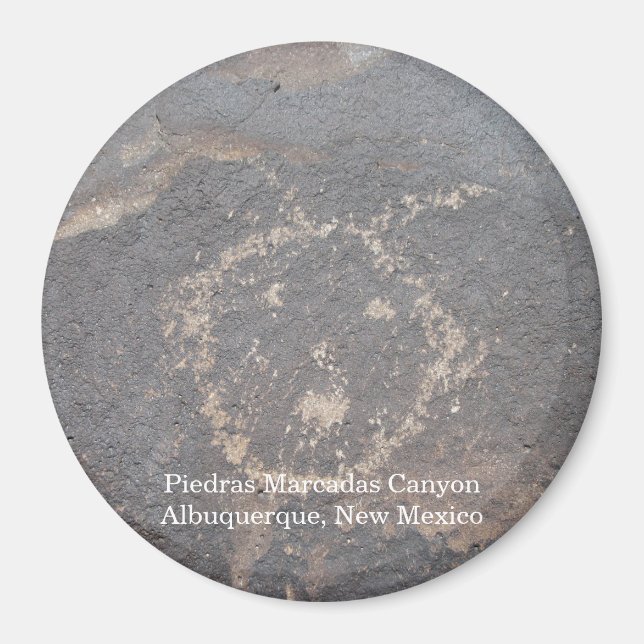 Piedras Marcadas Canyon Magnet (Vorne)