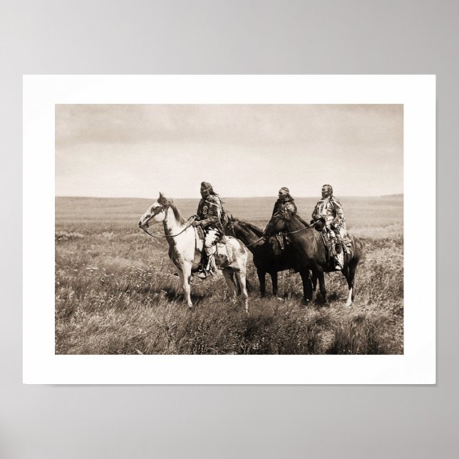 Piegan Blackfeet Chiefs Poster (Vorne)