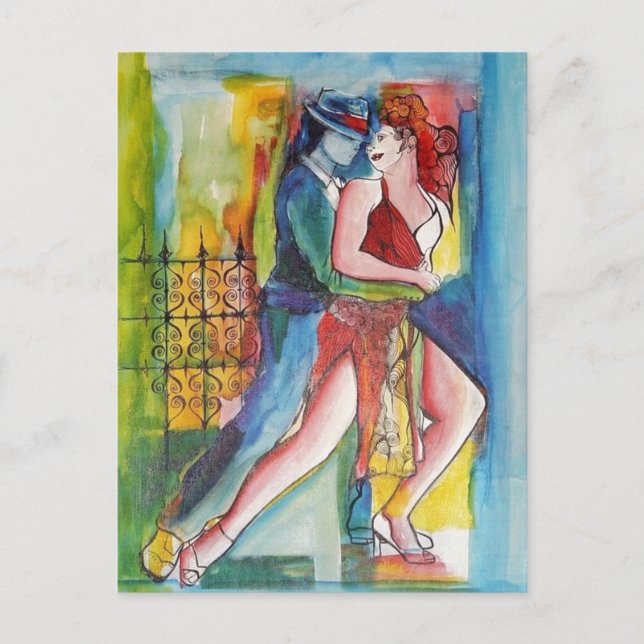 Piel y Tango Postkarte (Vorderseite)