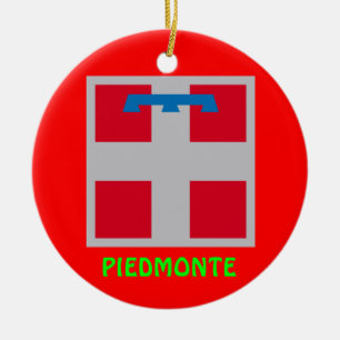 Piemont, Italien Weihnachtsschmuck