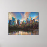 Piemont Park, Atlanta, Georgia - Canvas Print