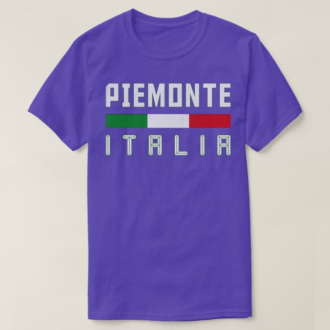 Piemonte Piedmont Italia T-Shirt (Design vorne)