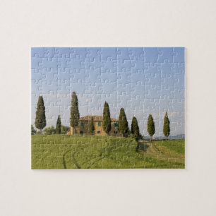 Pienza, Val d'Orcia, Provinz Siena, Toskana, Puzzle