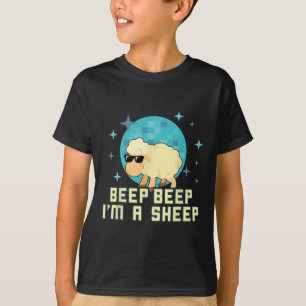 Piep Beep Ich bin ein Schafzüchter und Tierfreund T-Shirt