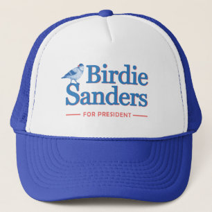 Piepmatz-Bernie-Sandpapierschleifmaschinen Truckerkappe