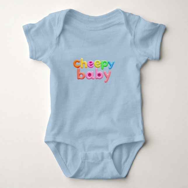 piepsiger Baby Strampler (Vorderseite)