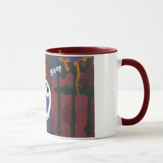"Piepton" Raum Graffiti-Tasse Tasse