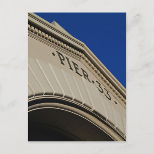 Pier 33 postkarte