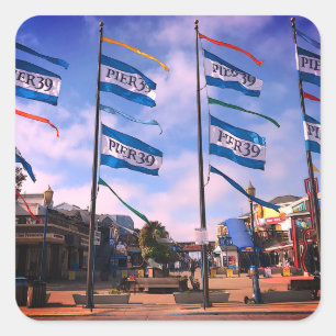Pier 39 Sea Lion Statue #3 Stickers