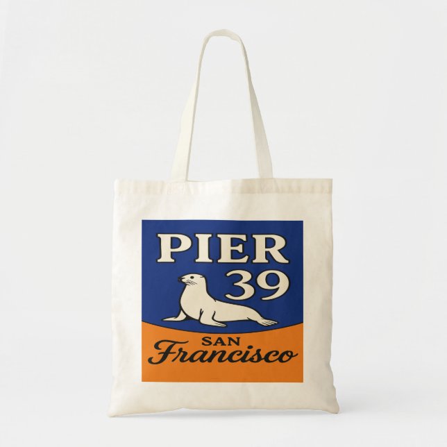 Pier 39 Tote Bag Tragetasche (Vorne)