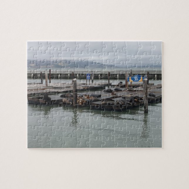 Pier 39 von San Francisco Puzzle (Horizontal)