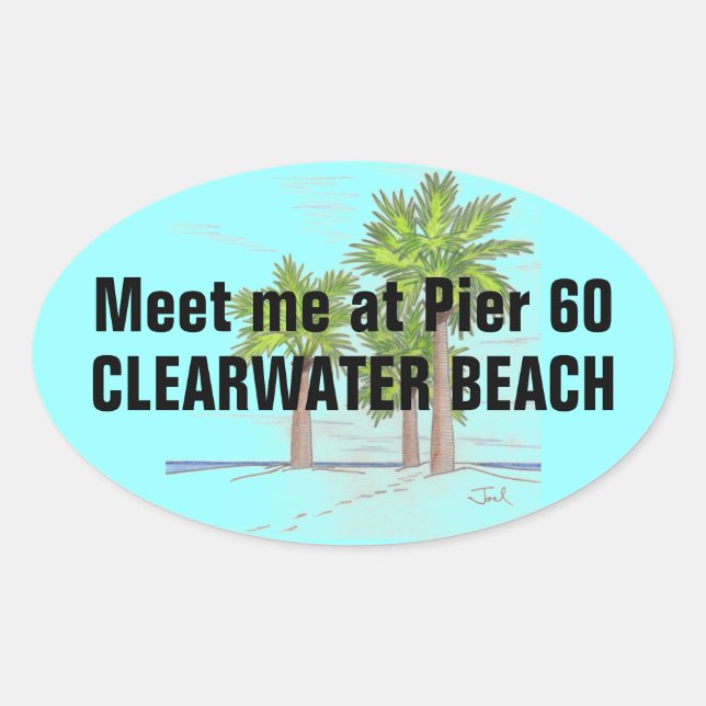 PIER 60 Aufkleber (4) (Vorderseite)