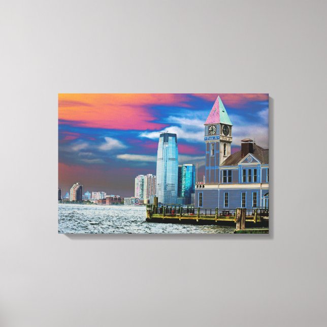 Pier A Lower Manhattan New York City USA Poster Leinwanddruck (Vorderseite)